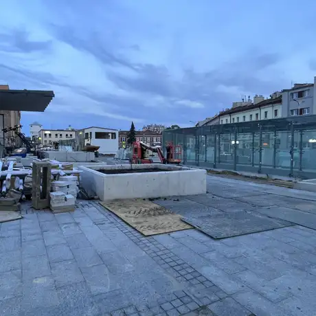 Budowa Rzeszowskiego Centrum Komunikacyjnego [październik 2023] - fot 6